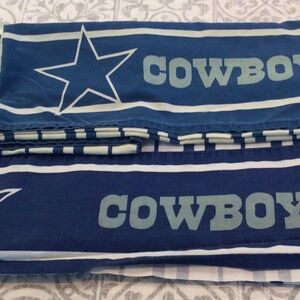 Dallas Cowboys full size set of vintage sheets.